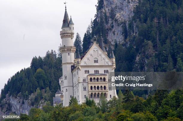 bavarian castle neuschwanstein germany - hohenschwangau stock pictures, royalty-free photos & images