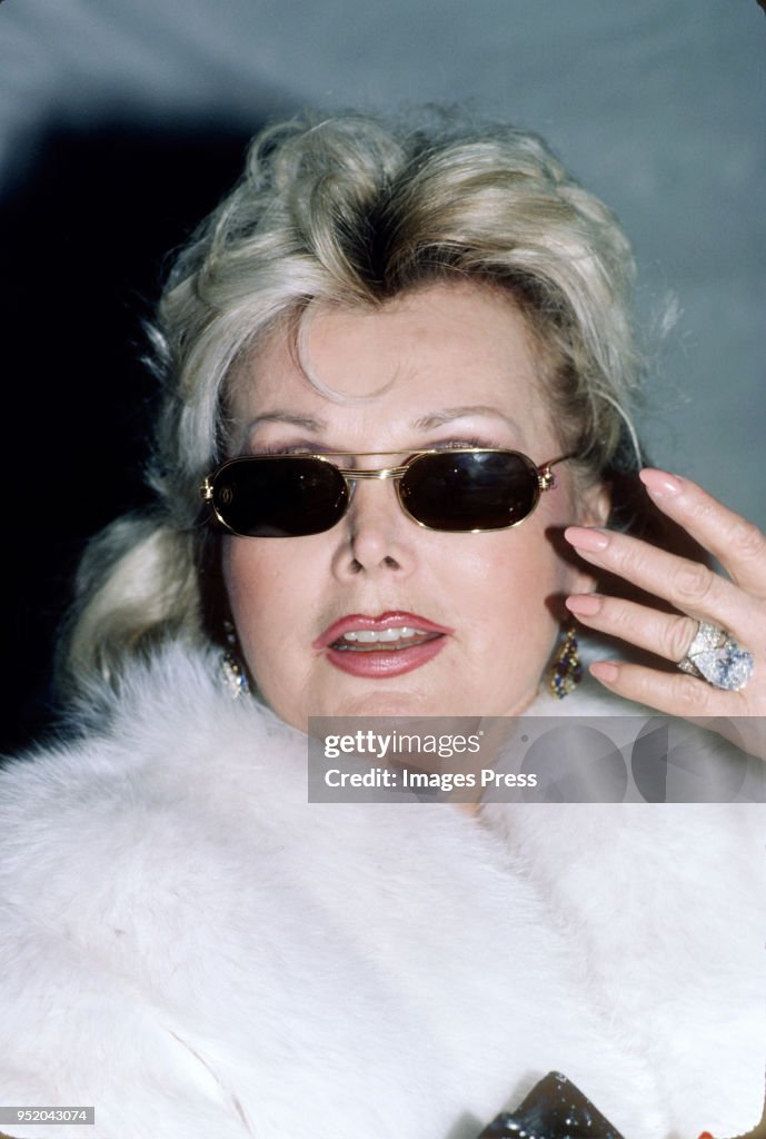 Zsa Zsa Gabor...