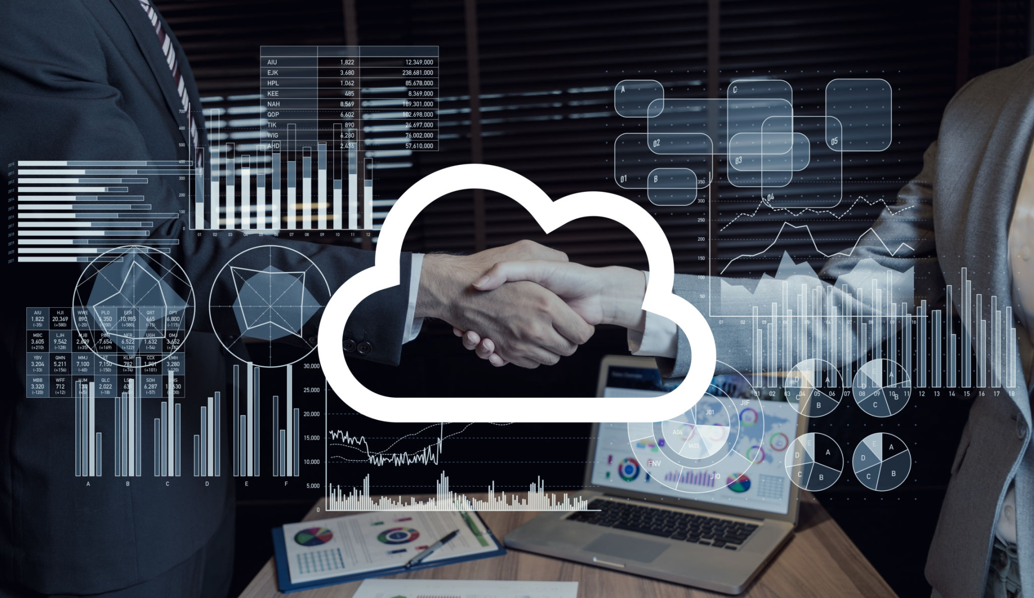 Cloud computing concept. Cloud computing concept.