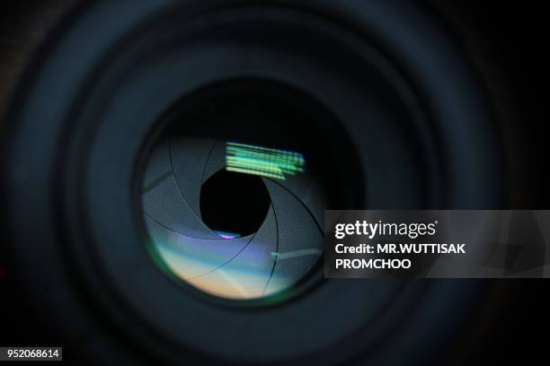 camera lens.digital camera lens close up. - photography themes 個照片及圖片檔