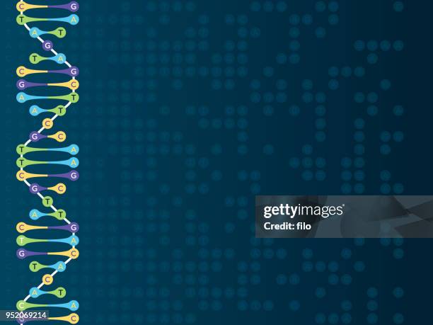 dna strand background - digital forensics stock illustrations