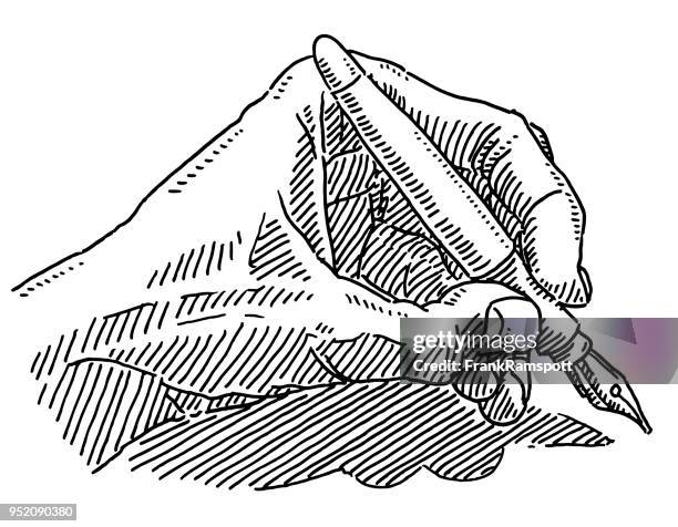 Writing Ink Drawing 2,015 Writing Pen Ink Stock Photos, High-Res Pictures, and Images ...
