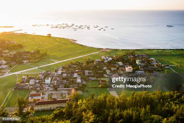 beautiful landscape in ly son island - quảng ngãi stock pictures, royalty-free photos & images