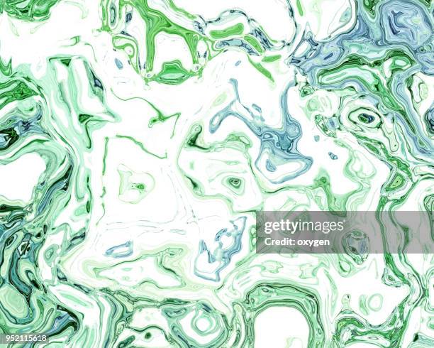 creative ebru background with abstract painted waves - acryl auf leinwand stock-fotos und bilder