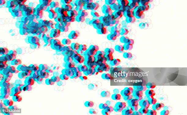 abstract spotted geometric pattern background. - red polka dot stock pictures, royalty-free photos & images