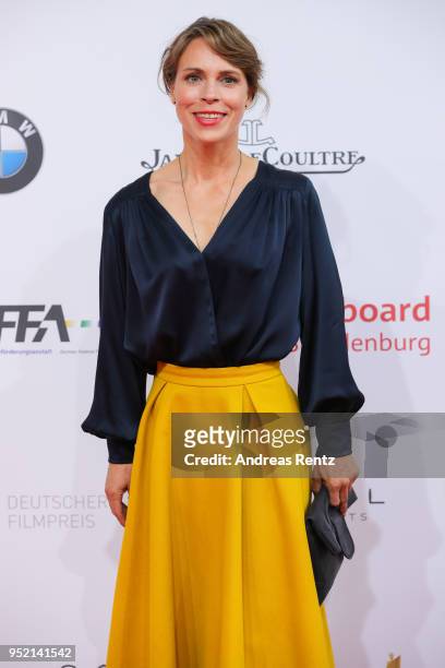 Anneke Kim Sarnau attends the Lola - German Film Award red carpet at Messe Berlin on April 27, 2018 in Berlin, Germany.