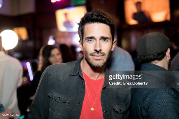 Brandon Beemer attends The Bay's Pre-Emmy Red Carpet Celebration at 33 Taps Hollywood on April 26, 2018 in Los Angeles, California.