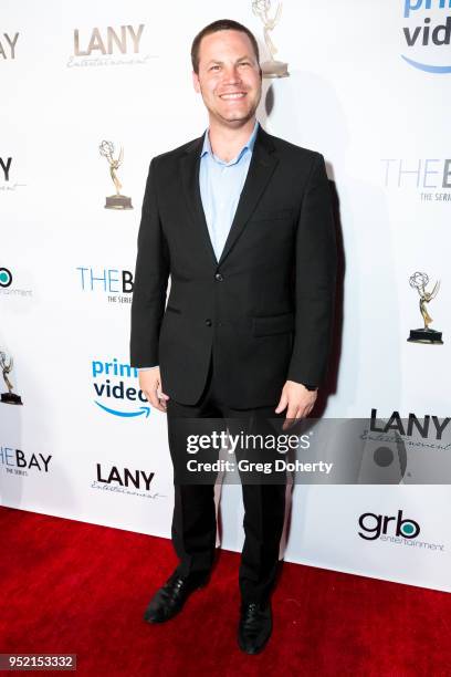 Jared Safier attends The Bay's Pre-Emmy Red Carpet Celebration at 33 Taps Hollywood on April 26, 2018 in Los Angeles, California.