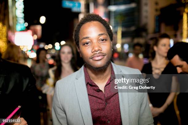 Leon Thomas attends The Bay's Pre-Emmy Red Carpet Celebration at 33 Taps Hollywood on April 26, 2018 in Los Angeles, California.