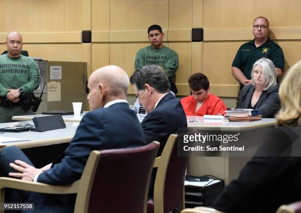Florida school shooting suspect Nikolas Cruz back in court in front of The Broward County Public Defender's office urged Circuit Judge Elizabeth...