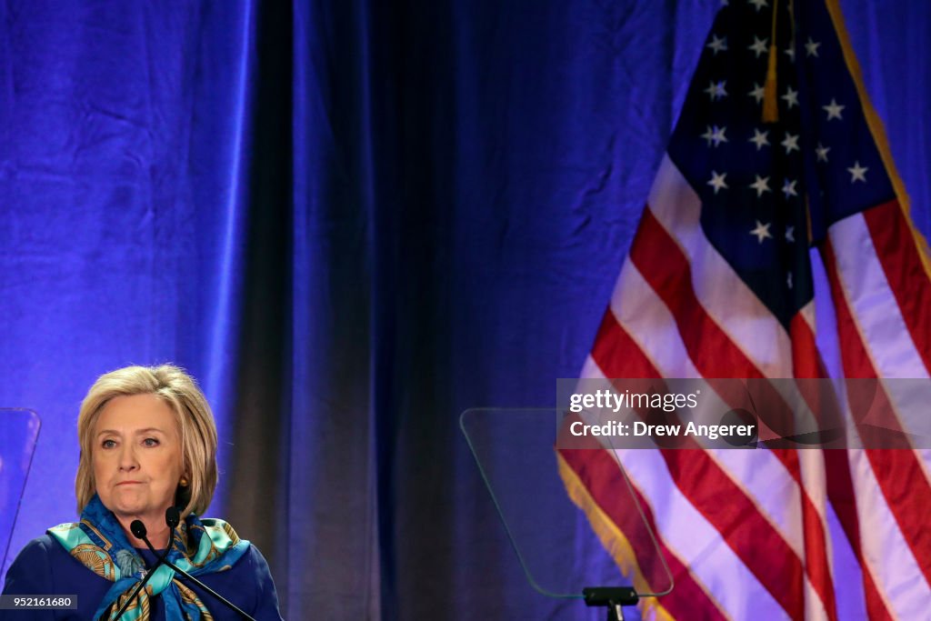 Hillary Clinton Speaks At The Regional Plan Association Assembly