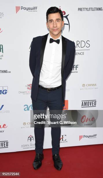 Russell Kane attends The Asian Awards 2018 held at London Hilton on April 27, 2018 in London, England.