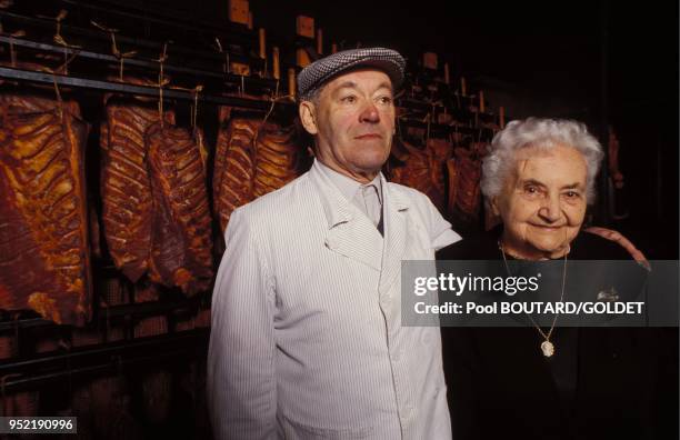 Gabrielle Pourchet et Papy Gabby.