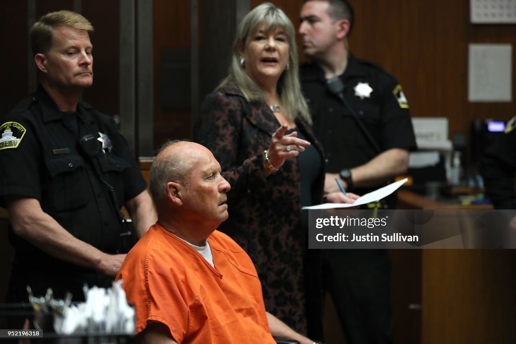 Arraignment Held For Alleged "Golden State Killer" Joseph DeAngelo Jr