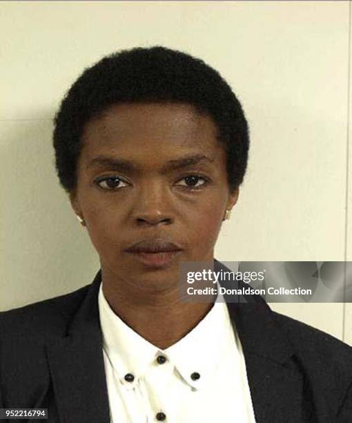 Singer Lauryn Hill posed for the United States Marshals Service mug shot in June 2012 after she was charged with failing to file several years of...