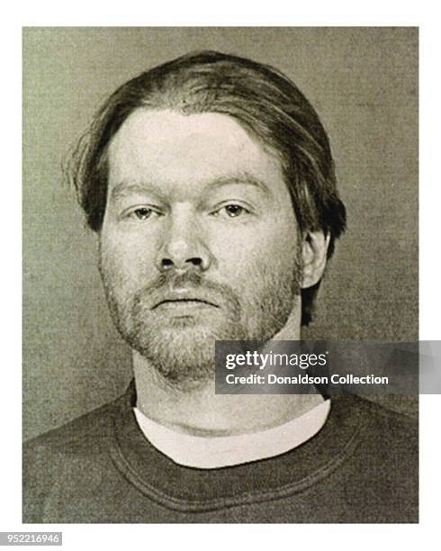 Singer Axl Rose mugshot February 1998.