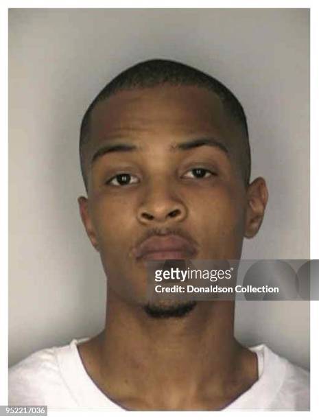 Rapper T.I. Was arrested by Florida cops in September 2003 and charged with battery on a law enforcement officer, trespassing, and disorderly conduct...