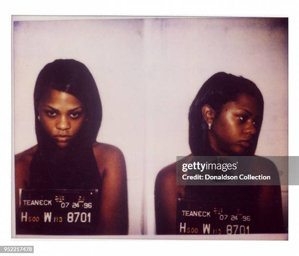 Lil' Kim was arrested by New Jersey cops in July 1996 and charged with possession of marijuana..