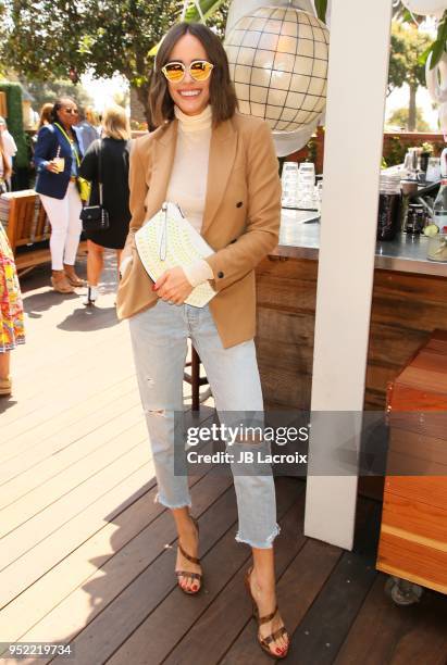 Louise Roe attends the Henri Bendel Surf Sport 2018 Collection Launch on April 27, 2018 in Los Angeles, California.