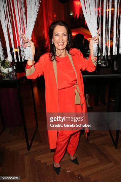 Daniela Ziegler during the Lola - German Film Award Party at Palais am Funkturm on April 27, 2018 in Berlin, Germany.