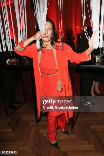 Daniela Ziegler during the Lola - German Film Award Party at Palais am Funkturm on April 27, 2018 in Berlin, Germany.