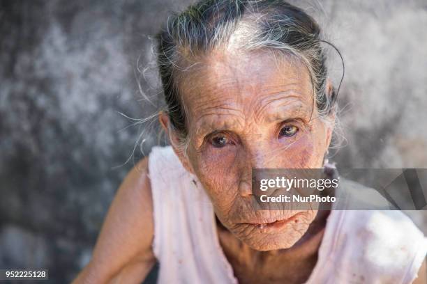 East Sumba, NTT, Aprilt 27th 2018 : Portrait of poor life condition at East Sumba-East Nusa Tenggara Province. East Nusa Tenggara is one of the...