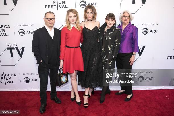 Executive Producer for Playground Colin Callender, Actress Kathryn Newton, Actress Maya Hawke, Writer and Executive Producer of ''Little Women''...