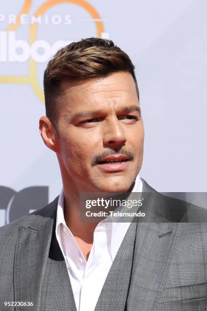 Pictured: Ricky Martin on the red carpet at the Mandalay Bay Resort and Casino in Las Vegas, NV on April 26, 2018 --