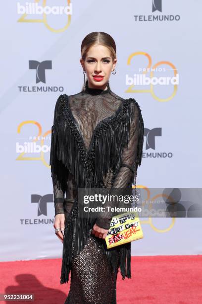 Pictured: Carmen Aub on the red carpet at the Mandalay Bay Resort and Casino in Las Vegas, NV on April 26, 2018 --