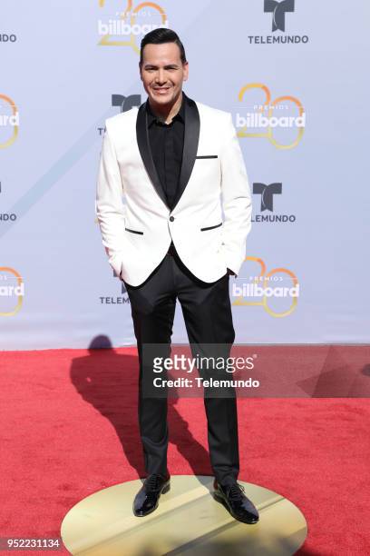 Pictured: Victor Manuelle on the red carpet at the Mandalay Bay Resort and Casino in Las Vegas, NV on April 26, 2018 --