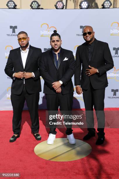 Pictured: Dj Luian and Mambo Kingz on the red carpet at the Mandalay Bay Resort and Casino in Las Vegas, NV on April 26, 2018 --