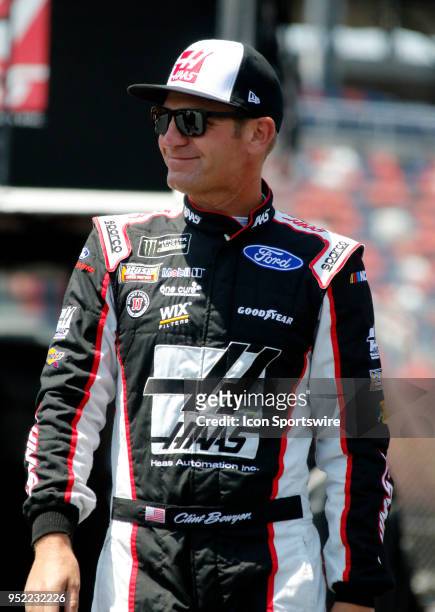 Clint Bowyer, Stewart-Haas Racing, Ford Haas Automation Demo Day during practice for the Geico 500 on Friday April 27, 2018 at Talladega...