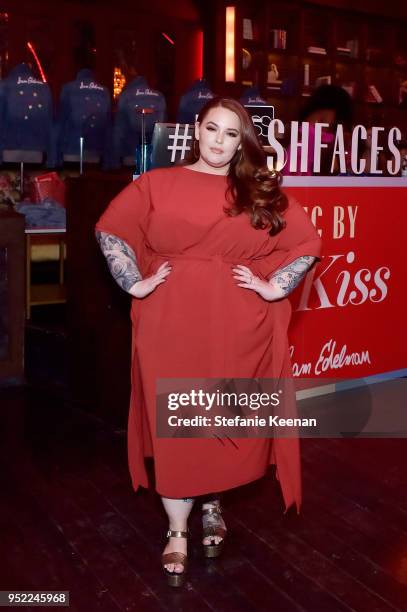 Tess Holliday attends Marie Claire Celebrates Fifth Annual 'Fresh Faces' in Hollywood with SheaMoisture, Simon G. And Sam Edelman at Poppy on April...