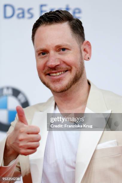 Marco Kreuzpaintner attends the Lola - German Film Award red carpet at Messe Berlin on April 27, 2018 in Berlin, Germany.