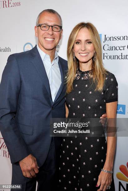 Matt Walden and Dana Walden attends UCLA Jonsson Cancer Center Foundation Hosts 23rd Annual "Taste for a Cure" Event Honoring President of...