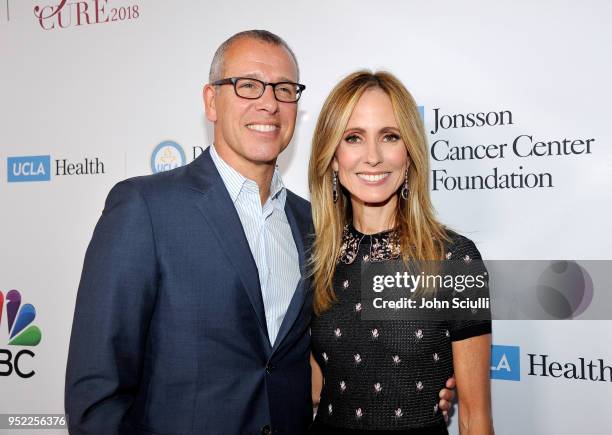 Matt Walden and Dana Walden attends UCLA Jonsson Cancer Center Foundation Hosts 23rd Annual "Taste for a Cure" Event Honoring President of...