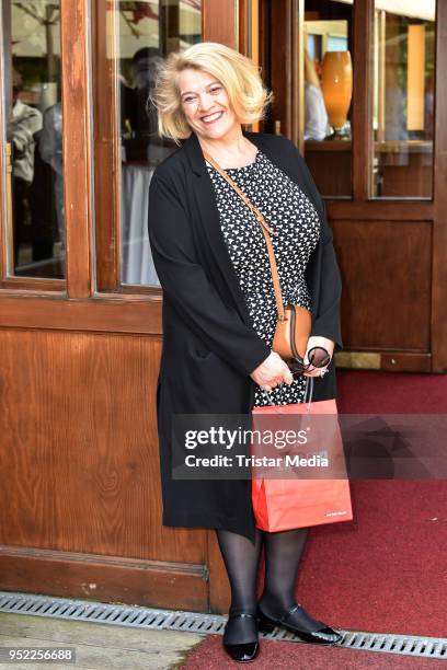 Lea Linster during the 45th anniversary celebration of Ziegler Film at Tipi am Kanzleramt on April 27, 2018 in Berlin, Germany.