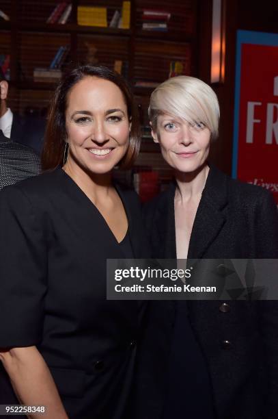 Anne Fulenwider and Kate Lanphear attend Marie Claire Celebrates Fifth Annual 'Fresh Faces' in Hollywood with SheaMoisture, Simon G. And Sam Edelman...