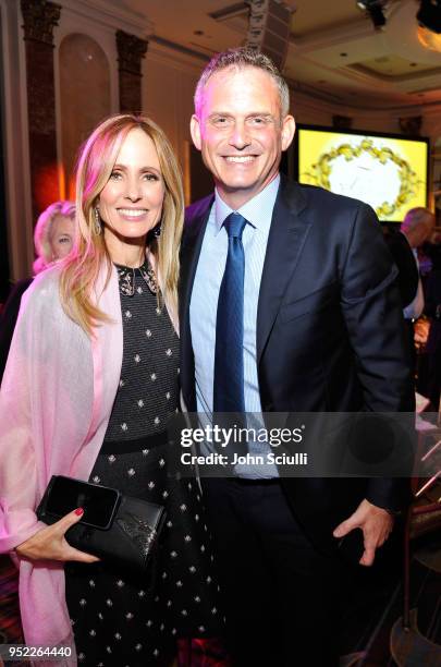 Dana Walden and President of Alternative and Reality Group for NBC Entertainment, Paul Telegdy attend UCLA Jonsson Cancer Center Foundation Hosts...