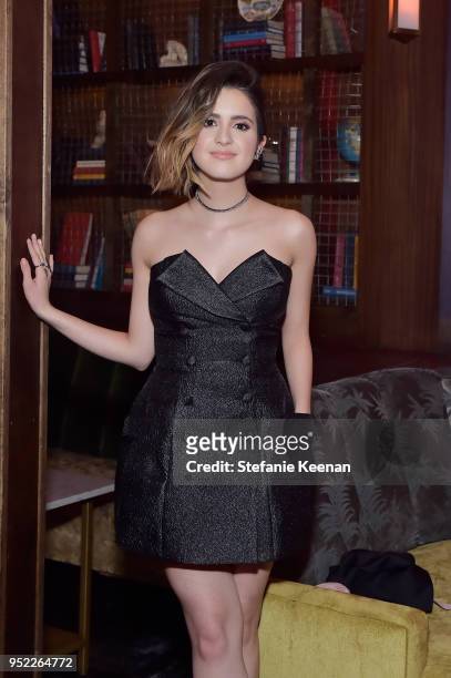 Laura Marano attends Marie Claire Celebrates Fifth Annual 'Fresh Faces' in Hollywood with SheaMoisture, Simon G. And Sam Edelman at Poppy on April...