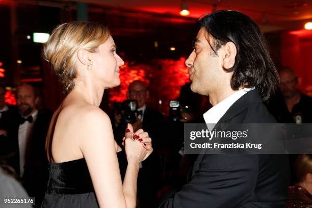 Diane Kruger and Fatih Akin during the Lola - German Film Award Party at Palais am Funkturm on April 27, 2018 in Berlin, Germany.