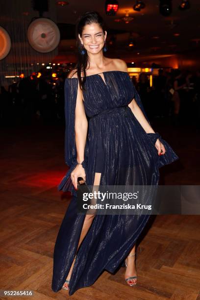 Shermine Shahrivar during the Lola - German Film Award Party at Palais am Funkturm on April 27, 2018 in Berlin, Germany.