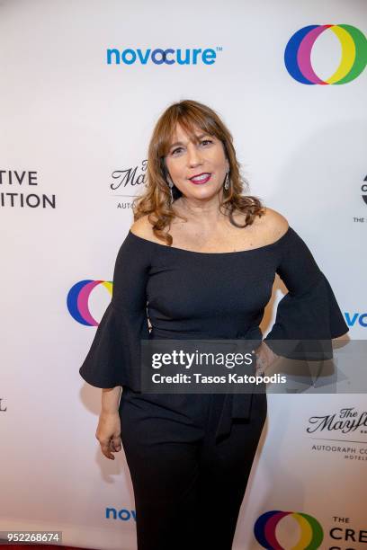 Robin Bronk attends the Creative Coalition's "Right To Bear Arts" Gala Fundraiser on April 27, 2018 in Washington D.C..