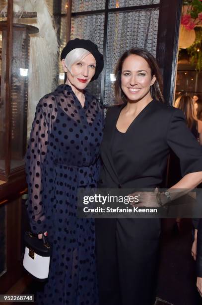 Maye Musk and Anne Fulenwider attend Marie Claire Celebrates Fifth Annual 'Fresh Faces' in Hollywood with SheaMoisture, Simon G. And Sam Edelman at...