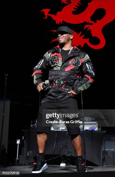 Singer Sisqo performs in concert during 90's Block Party at Fox Theater on April 27, 2018 in Atlanta, Georgia.