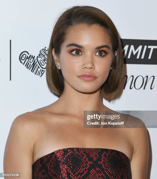 Paris Berelc attends Marie Claire's 5th Annual 'Fresh Faces' at Poppy on April 27, 2018 in Los Angeles, California.