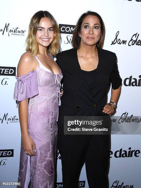 Bailee Madison;Anne Fulenwider arrives at the Marie Claire's 5th Annual 'Fresh Faces' at Poppy on April 27, 2018 in Los Angeles, California.