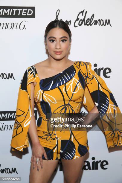 Ally Brooke attends Marie Claire Celebrates Fifth Annual 'Fresh Faces' in Hollywood with SheaMoisture, Simon G. And Sam Edelman at Poppy on April 27,...