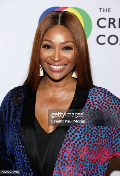 Cynthia Bailey attends The Creative Coalition's 'Right To Bear Arts' Gala Fundraiser at The Mayflower Hotel on April 27, 2018 in Washington, DC.