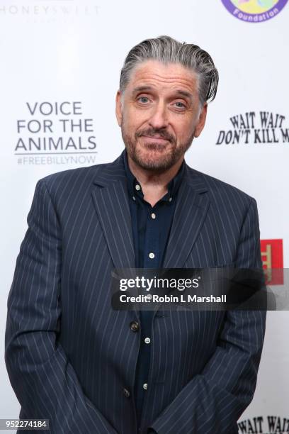 Television Host Craig Ferguson attends "Wait Wait... Don't Kill Me-2" at The Broad Stage on April 27, 2018 in Santa Monica, California.